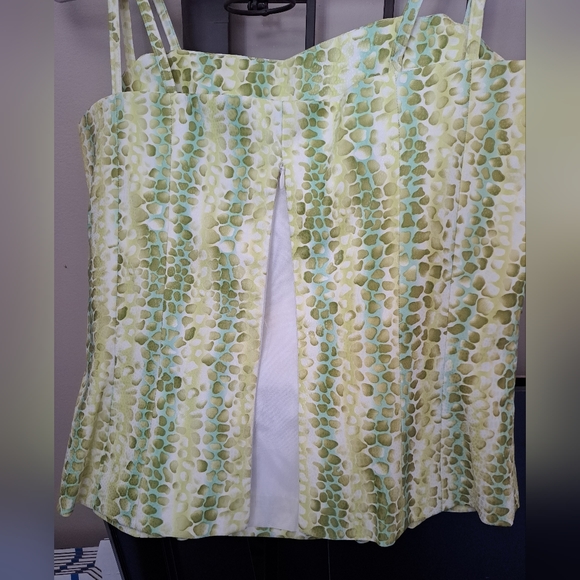 Lauren Taylor New York Animal Print Skirt Set sz 8 - Picture 4 of 11